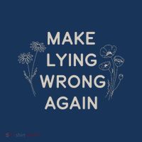 Make Lying Wrong Again Wildflowers 7-Panel Snapback Hat