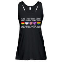 Make Lying Wrong Again Human Rights Sarcastic Statement Ladies Essential Flowy Tank