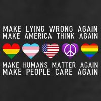 Make Lying Wrong Again Human Rights Sarcastic Statement Tumbler