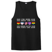 Make Lying Wrong Again Human Rights Sarcastic Statement PosiCharge Competitor Tank