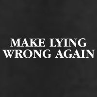 Make Lying Wrong Again 25L Jumbo Tote