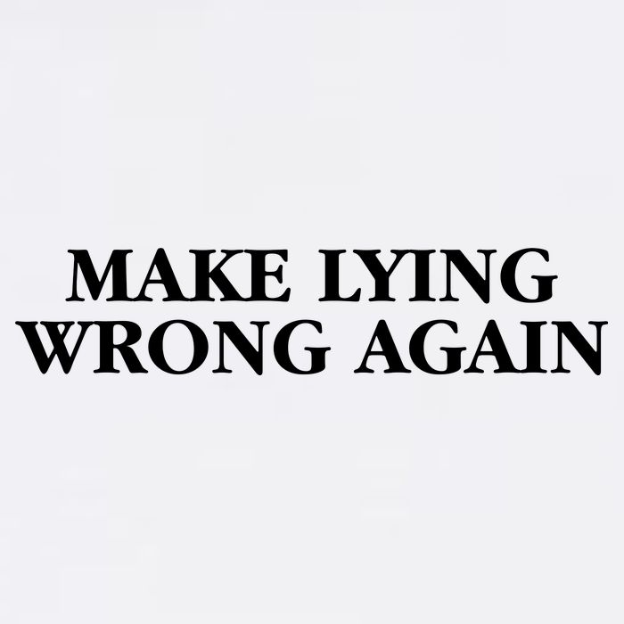 Make Lying Wrong Again Bucket Hat