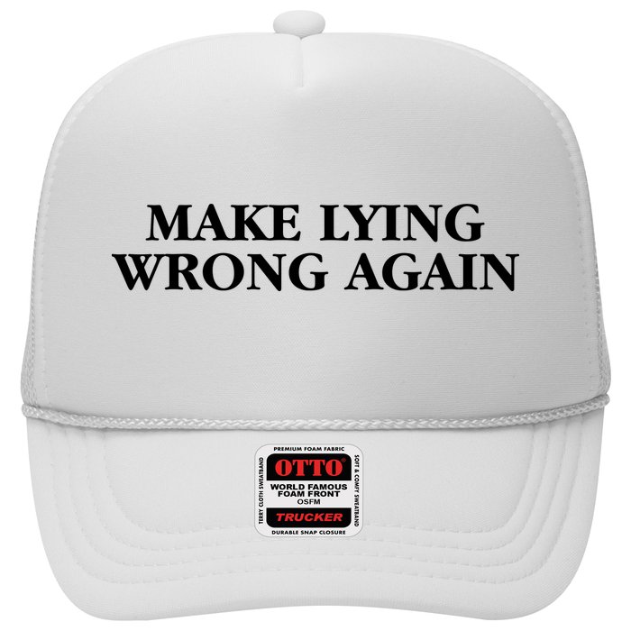 Make Lying Wrong Again Hat