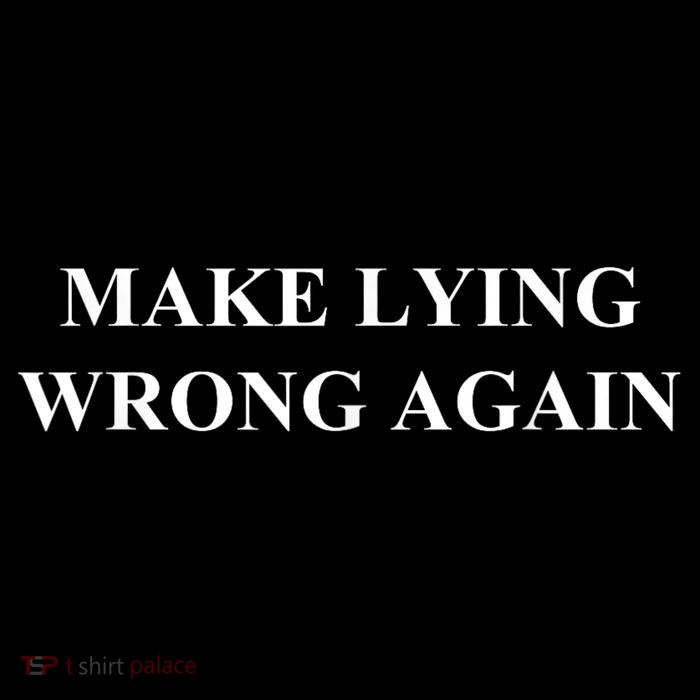 Make Lying Wrong Again Gift Short Acrylic Beanie