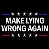 Make Lying Wrong Again Anti Trump Make Lying Wrong Again Cooling Performance Long Sleeve Crew