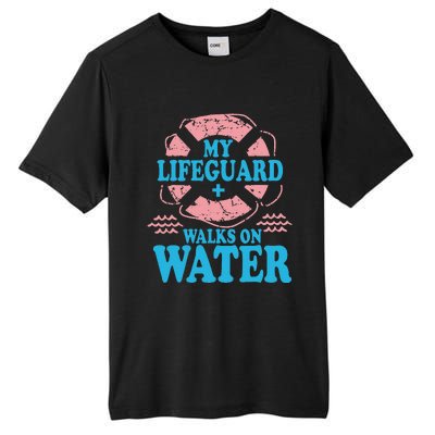 My Lifeguard Walks On Water Christian Jesus Tall Fusion ChromaSoft Performance T-Shirt