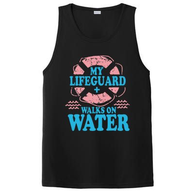 My Lifeguard Walks On Water Christian Jesus PosiCharge Competitor Tank