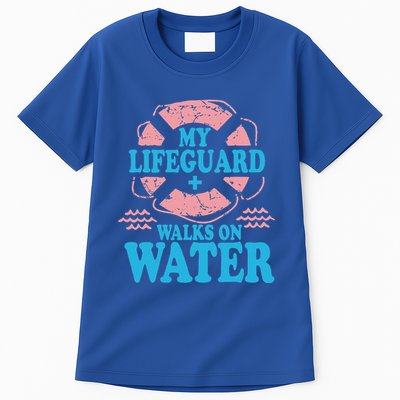 My Lifeguard Walks On Water Christian Jesus Tall T-Shirt