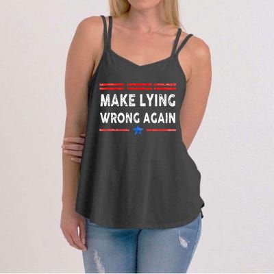 Make Lying Wrong Again Women's Strappy Tank