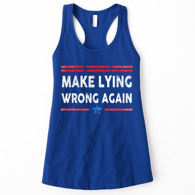 Make Lying Wrong Again Womens Tank Top