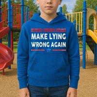 Make Lying Wrong Again Kids Hoodie