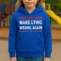 Make Lying Wrong Again Kids Hoodie