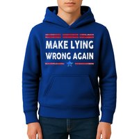 Make Lying Wrong Again Kids Hoodie
