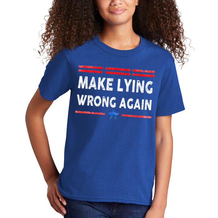 Make Lying Wrong Again Kids T-Shirt