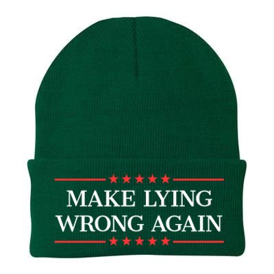 Make Lying Wrong Again Cute Gift Knit Cap Winter Beanie