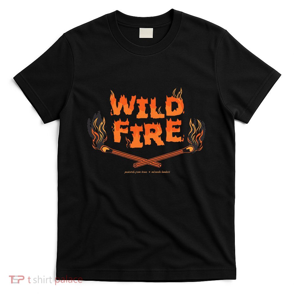 Miranda Lambert Wildfire Postcards From Texas T-Shirt