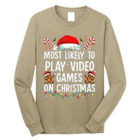 Most Likely Xmas Gaming Party Video Game Long Sleeve Shirt