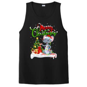 Mouse Lover Xmas Decorations Santa Mouse Christmas Gift PosiCharge Competitor Tank