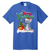 Mouse Lover Xmas Decorations Santa Mouse Christmas Gift Tall T-Shirt