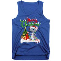 Mouse Lover Xmas Decorations Santa Mouse Christmas Gift Tank Top