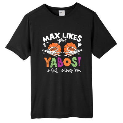 Max Likes Your Yabos In Fact Funny Pumpkin Halloween Scary Tall Fusion ChromaSoft Performance T-Shirt