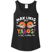 Max Likes Your Yabos In Fact Funny Pumpkin Halloween Scary Ladies Essential Tank