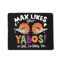 Max Likes Your Yabos In Fact Funny Pumpkin Halloween Scary Mousepad