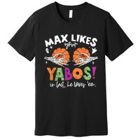 Max Likes Your Yabos In Fact Funny Pumpkin Halloween Scary Premium T-Shirt