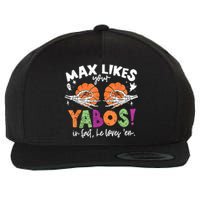 Max Likes Your Yabos In Fact Funny Pumpkin Halloween Scary Wool Snapback Cap