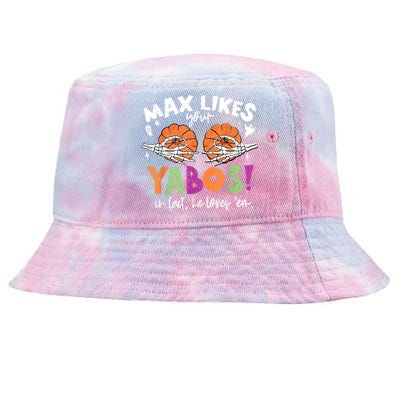 Max Likes Your Yabos In Fact Funny Pumpkin Halloween Scary Tie-Dyed Bucket Hat