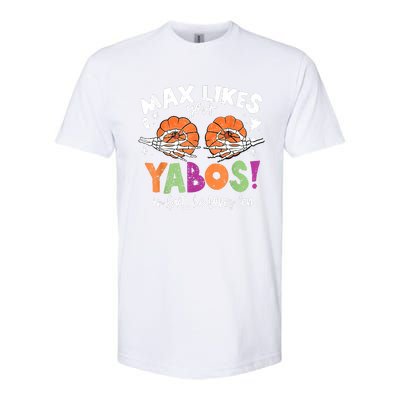 Max Likes Your Yabos In Fact Funny Pumpkin Halloween Scary Softstyle CVC T-Shirt