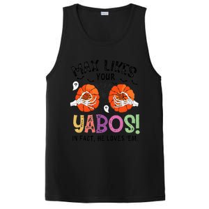 Max Likes Your Yabos In Fact He Loves Em Halloween Funny Boobs PosiCharge Competitor Tank