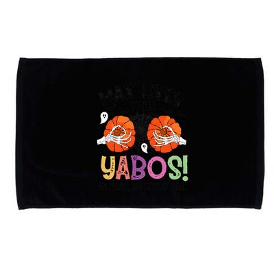 Max Likes Your Yabos In Fact He Loves Em Halloween Funny Boobs Microfiber Hand Towel