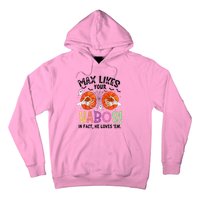 Max Likes Your Yabos In Fact He Loves Em Halloween Funny Boobs Hoodie