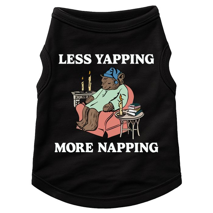 Middleclassfancy Less Yapping More Napping Doggie Tank