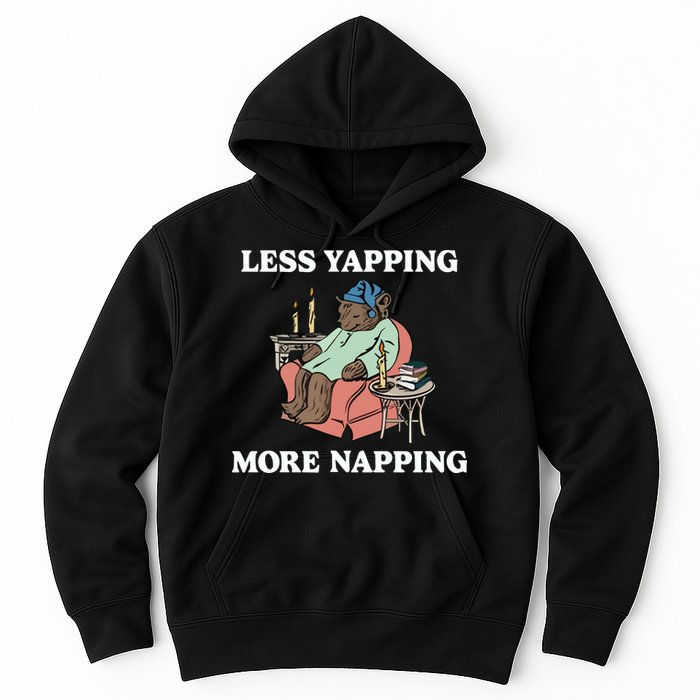 Middleclassfancy Less Yapping More Napping Hoodie