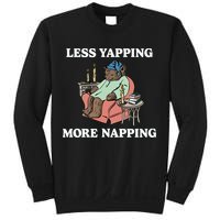 Middleclassfancy Less Yapping More Napping Sweatshirt