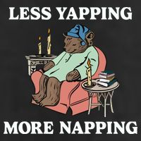 Middleclassfancy Less Yapping More Napping Beanie