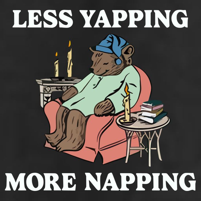 Middleclassfancy Less Yapping More Napping Beanie