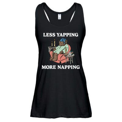 Middleclassfancy Less Yapping More Napping Ladies Essential Flowy Tank
