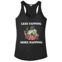 Middleclassfancy Less Yapping More Napping Ladies PosiCharge Competitor Racerback Tank