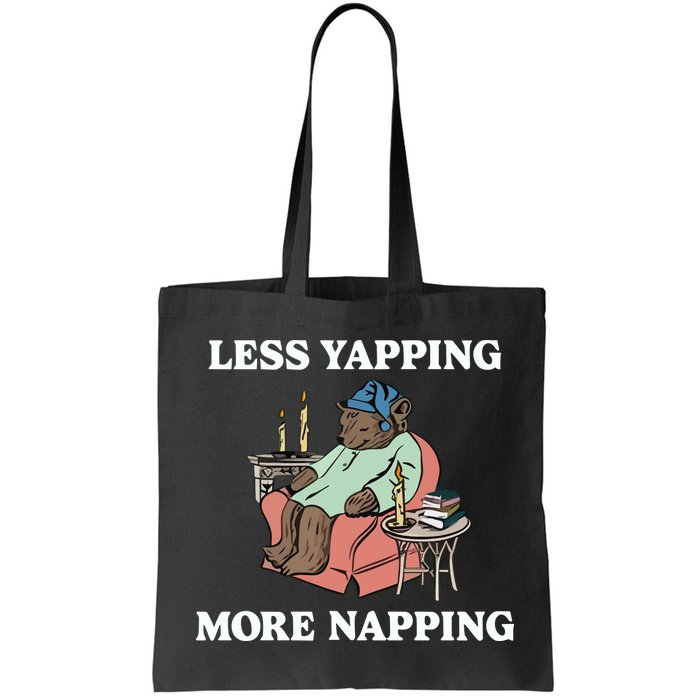 Middleclassfancy Less Yapping More Napping Bag
