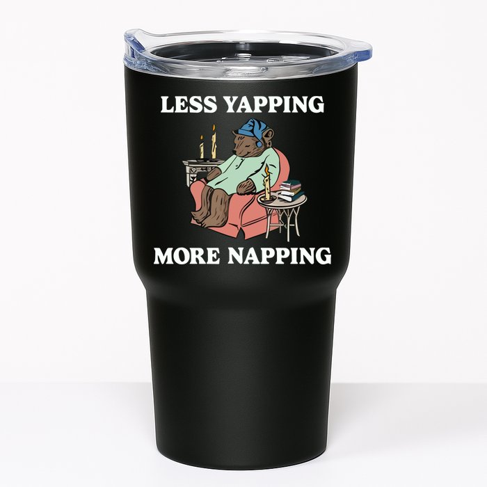 Middleclassfancy Less Yapping More Napping Tumbler