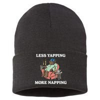 Middleclassfancy Less Yapping More Napping Sustainable Knit Beanie