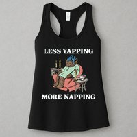 Middleclassfancy Less Yapping More Napping Womens Tank Top