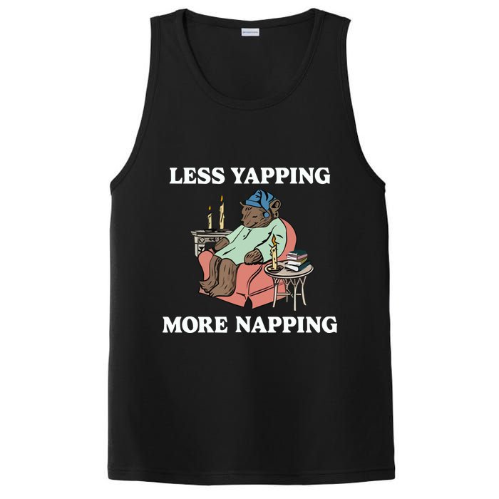 Middleclassfancy Less Yapping More Napping PosiCharge Competitor Tank