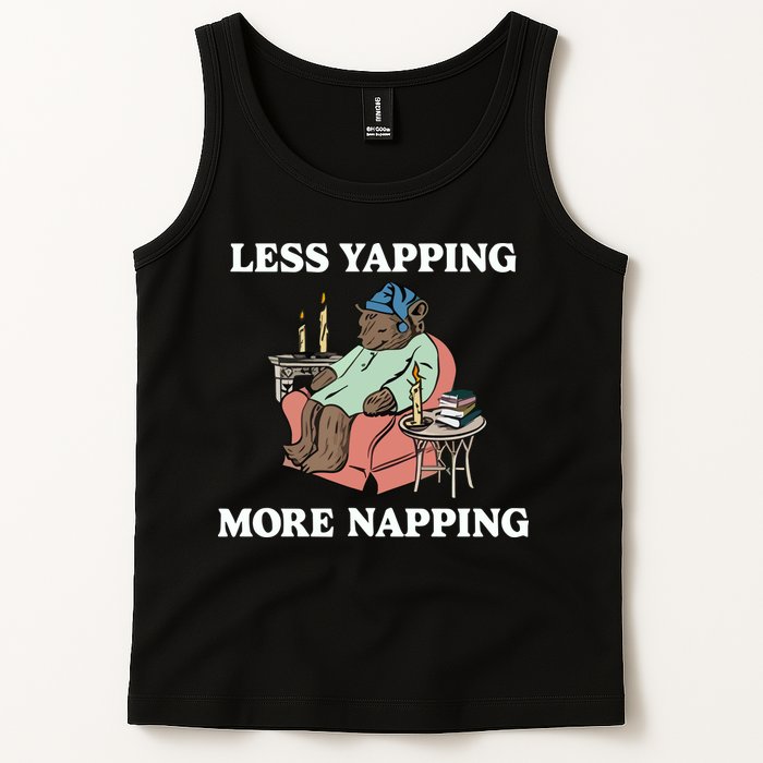 Middleclassfancy Less Yapping More Napping Tank Top
