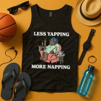 Middleclassfancy Less Yapping More Napping Tank Top