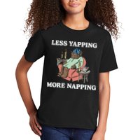 Middleclassfancy Less Yapping More Napping Kids T-Shirt