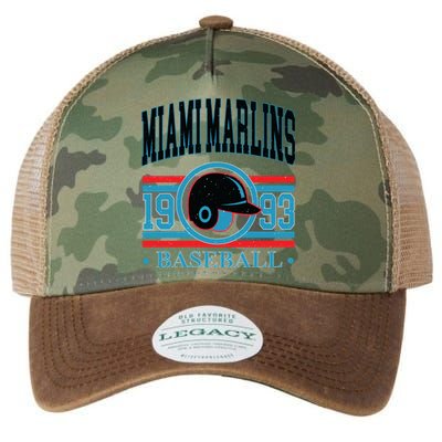 Miami Marlins 1993 Baseball Team Supporter Legacy Tie Dye Trucker Hat